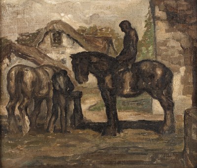 Lot 506 - Anton Lock (1893-1970) The Trough, variously...