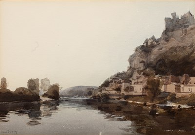 Lot 121 - John Newberry (b.1934) 'The Dordogne, Beynac,...