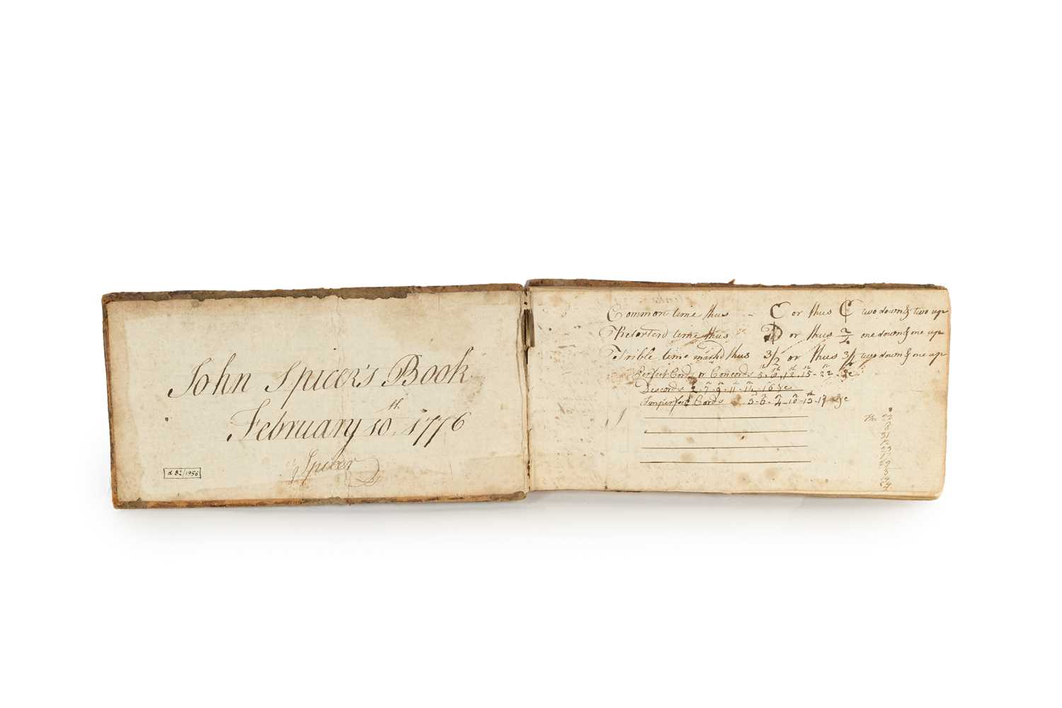 Lot 108 - [Book] An 18th century hand-written manuscript...