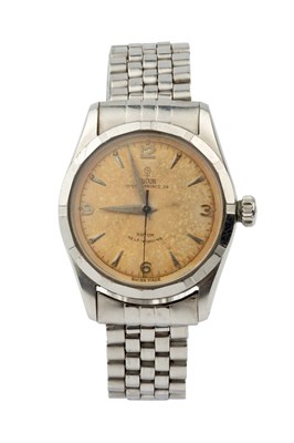 Lot A gentleman's stainless steel Tudor Oyster...