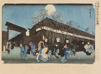 Lot 328 - Collection of woodblock prints after Utagawa...