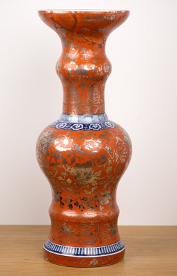 Lot 154 - Gu form altar vase Chinese, 18th/19th Century...