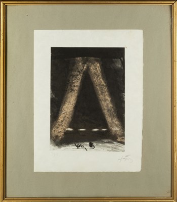 Lot 181 - Antoni Tapies (1923-2012) Untitled, 1970 from...
