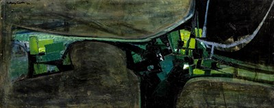 Lot 1 - Anthony Curtis (1928-2018) Aeriel Landscape,...