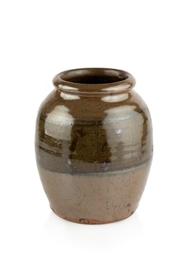 Lot 516 - Leach Pottery Vase stoneware, the green and...