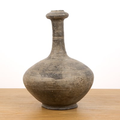 Lot 148 - Garlic mouth funerary jar Chinese, Western Han...