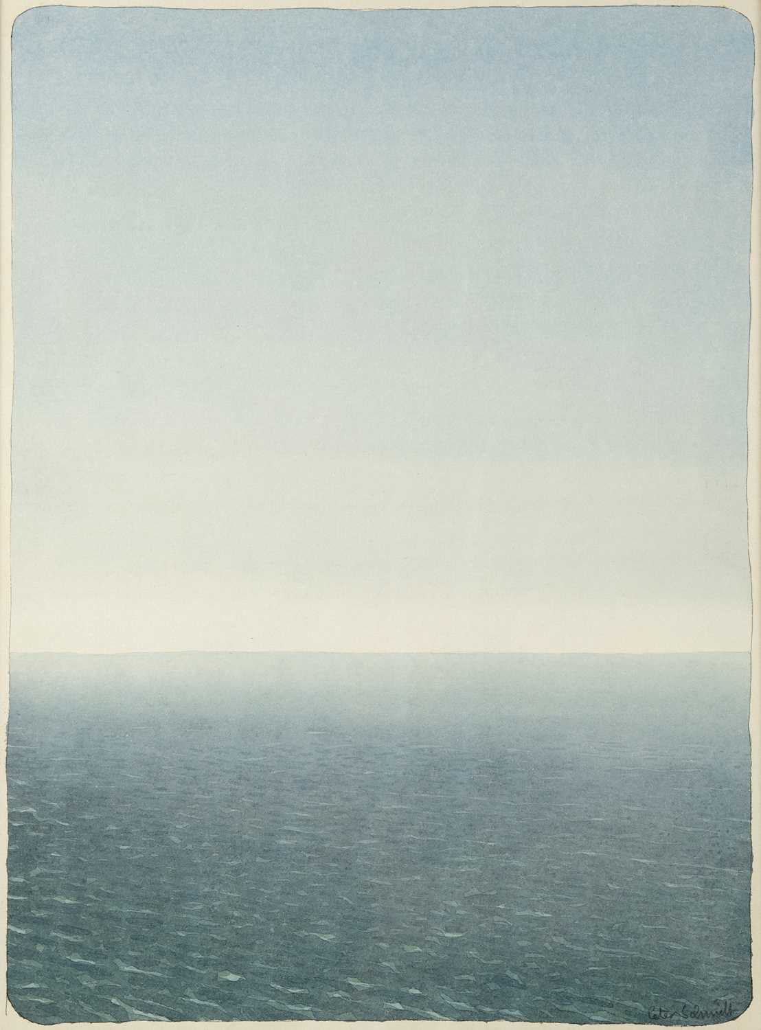 Lot 350 - Peter Schmidt (1931-1980) Grey Green signed...