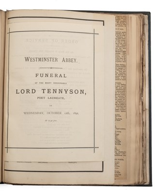 Lot 506 - Alfred Lord Tennyson (1809-1892). A scrap...