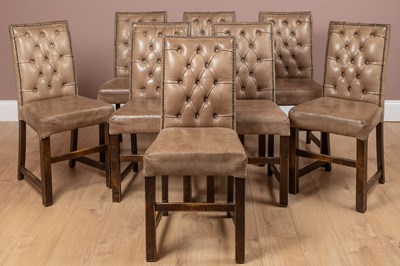 Lot 459 - A set of eight dining chairs