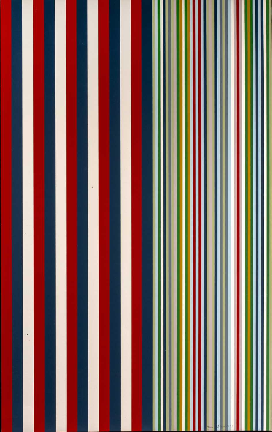 Lot 90 - Gene Davis (1920-1985) Minute Man, 1974 19/200,...