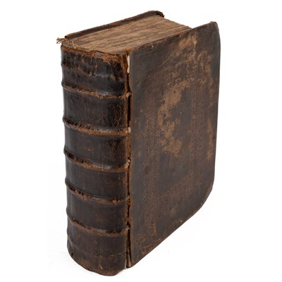 Lot 312 - The Holy Bible bound with The Book of Common...