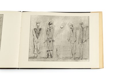 Lot 212 - Fred Uhlman (1901-1985) Clowns oil on board 23...