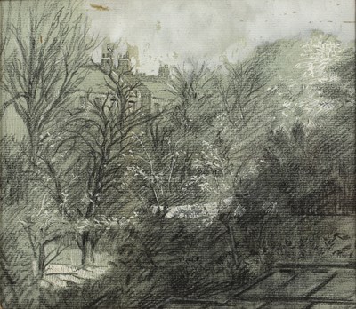 Lot 206 - Michael Fussell (1927-1974) Three townscapes...