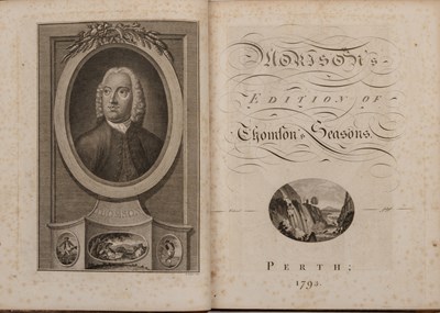 Lot 328 - Thompson (James) Scottish Poet (1700-1748)....