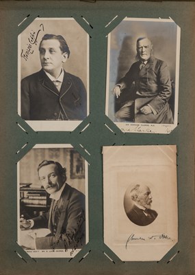 Lot 340 - Autographed Photographs, c.50 in an album....