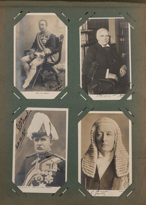 Lot 340 - Autographed Photographs, c.50 in an album....