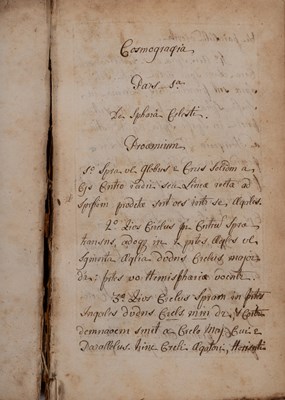 Lot 390 - An early 18th century Latin text manuscript...