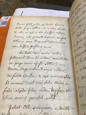 Lot 390 - An early 18th century Latin text manuscript...