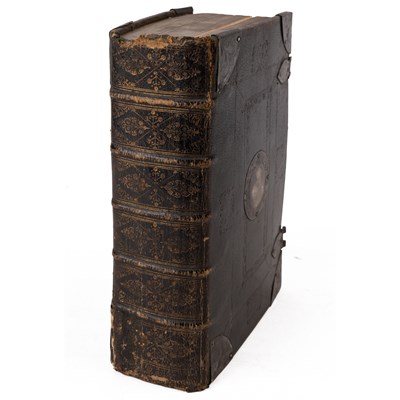 Lot 404 - A William III Holy Bible, Old and New...