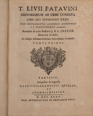 Lot 421 - Livy (Titus Livius) Roman Historian 'Ab Urbe...