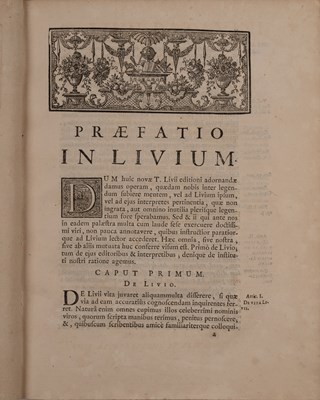 Lot 421 - Livy (Titus Livius) Roman Historian 'Ab Urbe...