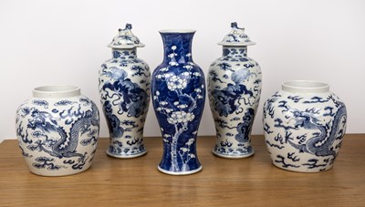 Lot 489 - Group of pieces Chinese, 19th/20th Century...