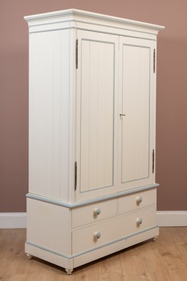 Lot 398 - An 'And So To Bed' wardrobe