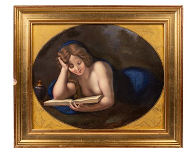 Lot 397 - 19th century school 'The Magdalen Reading'