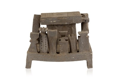 Lot 585 - Ian Godfrey (1942-1992) Altar stoneware 17cm...