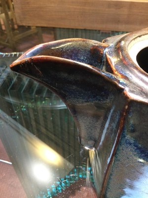 Lot 604 - Abdo Nagi (1941-2001) Teapot stoneware,...