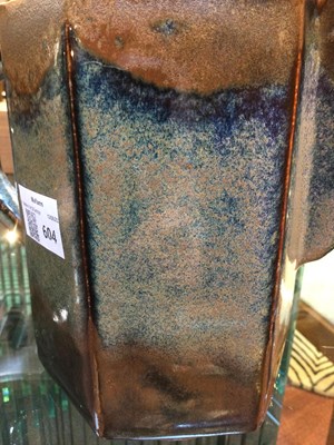 Lot 604 - Abdo Nagi (1941-2001) Teapot stoneware,...