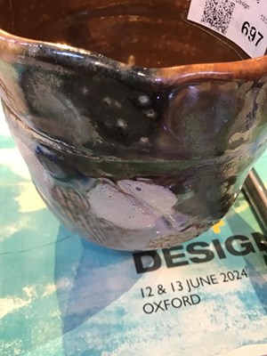 Lot 697 - Richard Dewar (b.1948) Yunomi coloured glazes...