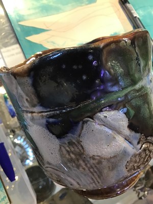 Lot 697 - Richard Dewar (b.1948) Yunomi coloured glazes...