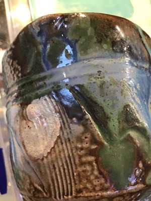 Lot 697 - Richard Dewar (b.1948) Yunomi coloured glazes...