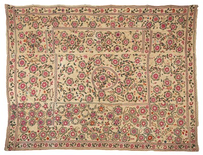 Lot 39 - A central Asian wall hanging Suzani