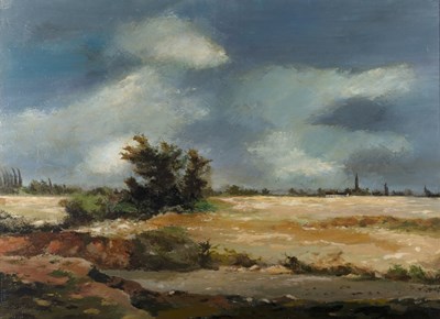 Lot 496 - Pierre Gautiez (1923-2006) 'Paysage de...