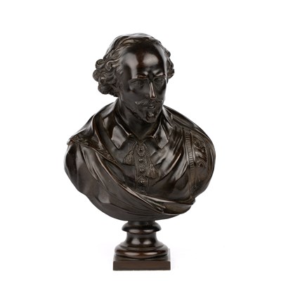 Lot 33 - Ferdinand Barbedienne (1810-1892) a bust of...