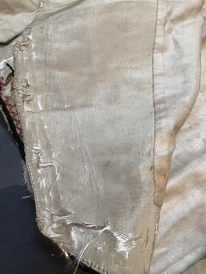 Lot 242 - A Georgian silk embroidered waistcoat,...