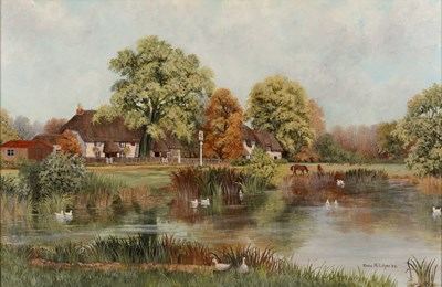 Lot 451 - Rena Edgar 'The Royal Oak Inn, North Gorley,...