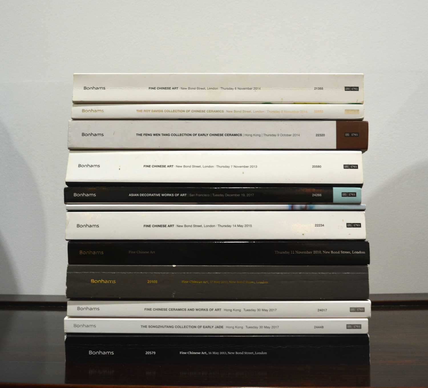 Lot 351 - Collection of catalogues on Asian Art Bonhams,...