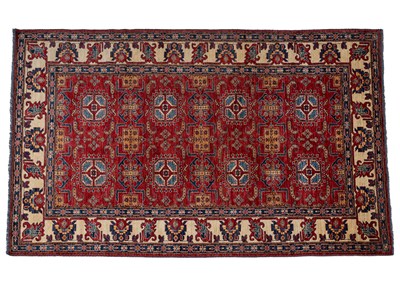 Lot 350 - A modern hand woven Kasak style carpet