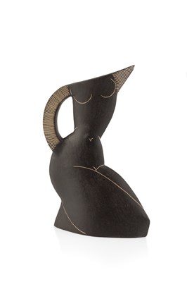 Lot 561 - Jude Jelfs (b.1950) Caryatid Noire jug signed...