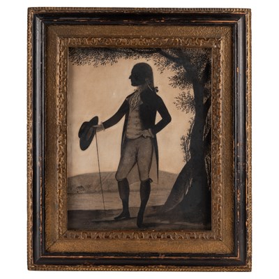 Lot 147A - William Wellings, silhouette of a gentleman...