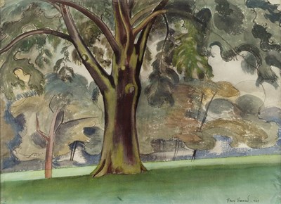 Lot 653 - Henry Hammond (1914-1989) An Oak Tree, 1949...