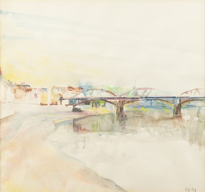 Lot 652 - Ewen Henderson (1934-2000) Barnes, View of...