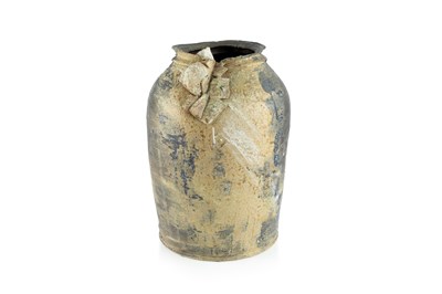 Lot 632 - Dan Kelly (b.1953) Large cylindrical vessel...