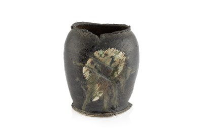 Lot 599 - Dan Kelly (b.1953) Vessel stoneware, with...