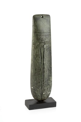 Lot 555 - Peter Hayes (b.1946) Tall bow form raku signed...