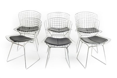 Lot 812 - Harry Bertoia (1915-1978) A set of six side...