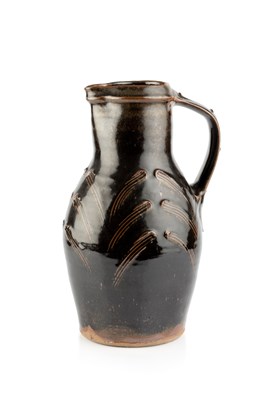 Lot 654 - Phil Rogers (1951-2020) Large jug tenmoku,...